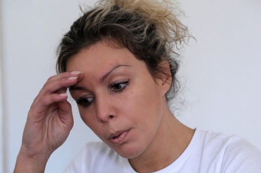 Đana Atanasovska, majka preminule djevojčice Nore Šitum / snimio Nenad Reberšak