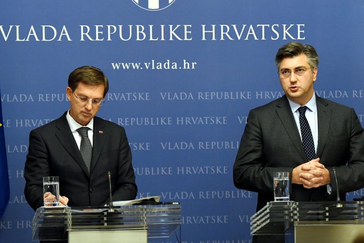 Miro Cerar i Andrej Plenković, Foto: D. LOVROVIĆ