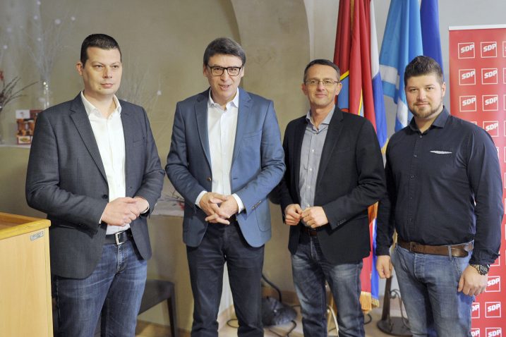 Saša Đujić, Željko Jovanović, Ivica Lukanović i Matej Mostarac, Foto: R. BRMALJ