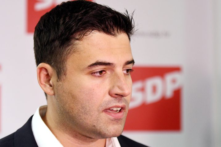 Smanjit ćemo ovlasti predsjednika stranke jer želim modernizirati SDP, kazao je Bernardić / Snimio Denis LOVROVIĆ