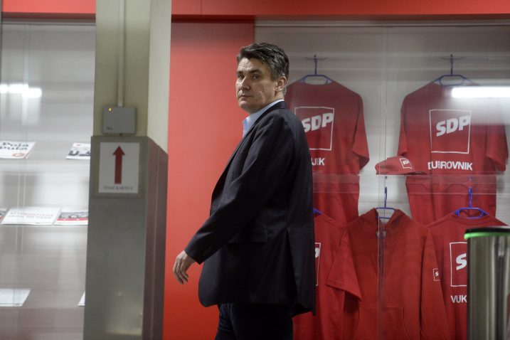 Svi smijenjeni, ili će to tek biti, pripadaju struji koja nije po volji vodećim ljudima stranke – predsjednik SDP-a Zoran Milanović * Foto: G. MEHKEK/CROPIX