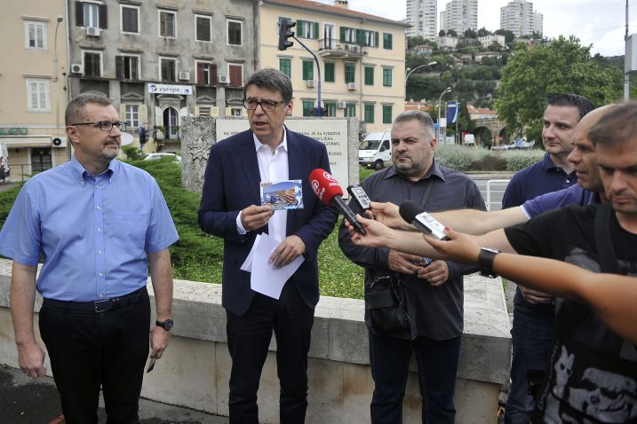 saša Zelenika, Željko Jovanović i Damir Tomić, Foto: R. BRMALJ