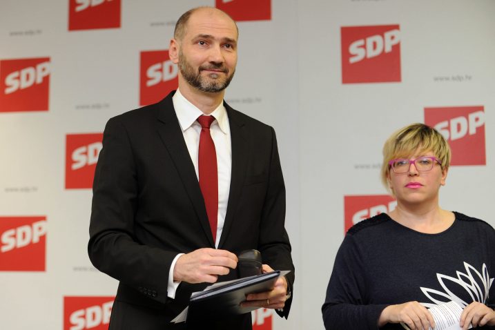 Joško Klisović i Karolina Leaković / Ffoto Davor Kovačević