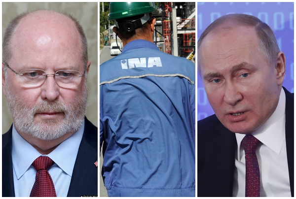 Robert Kohorst, Vladimir Putin / Foto: Pixsell, Novi list, Reuters