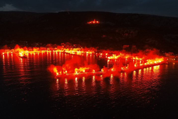 Bakljada u Baški