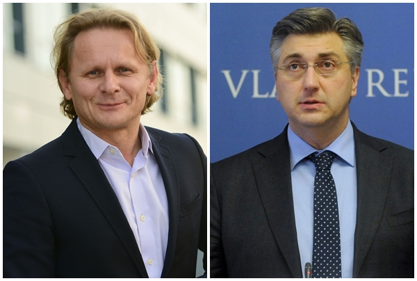 Ivan Đikić, Andrej Plenković / Foto: Novi list