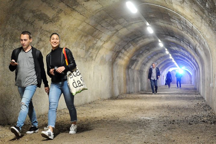 TunelRi - nova riječka podzemna atrakcija plijeni pažnju autohtonog stanovništva i turista / Foto Sergej DRECHSLER