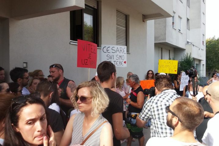 Prosvjed održan u Splitu / NL arhiva