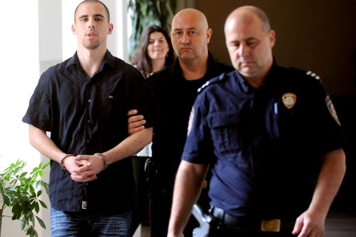 Dino Kulišek igra na kartu neubrojivosti, po svjedočenju cimera / Snimio Marko GRACIN