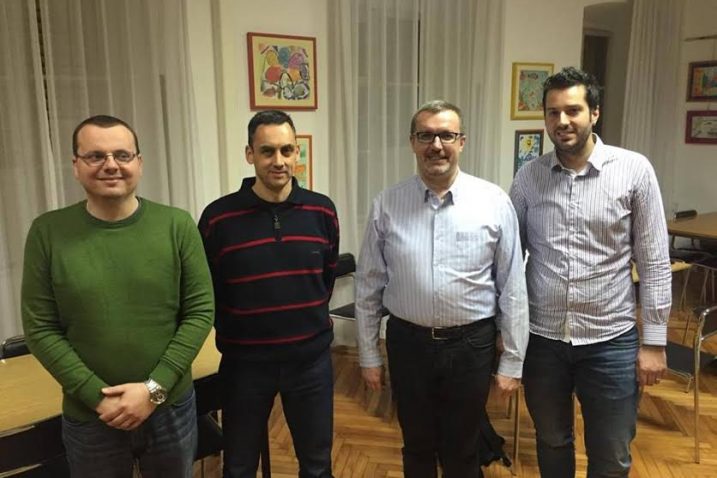 Igor Pasković, Kristijan Lenac, Saša Zelenika i Ervin Kamenar