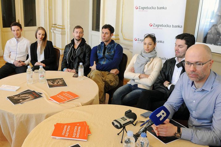 Najava dvostruke baletne premijere, u petak, 10. travnja u riječkom kazalištu / Foto: R. BRMALJ
