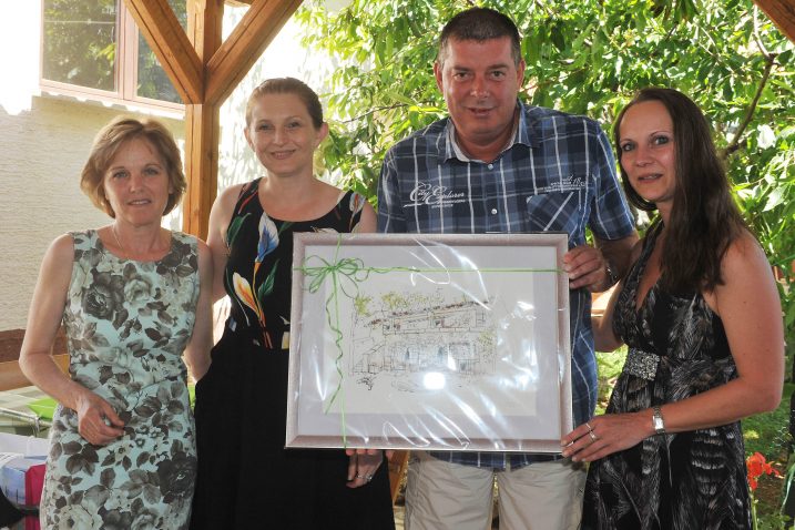 Svetka Kršul, Marijana Biondić, Peter Pecher i Manuela Rottenbacher / Snimio S. DRECHSLER