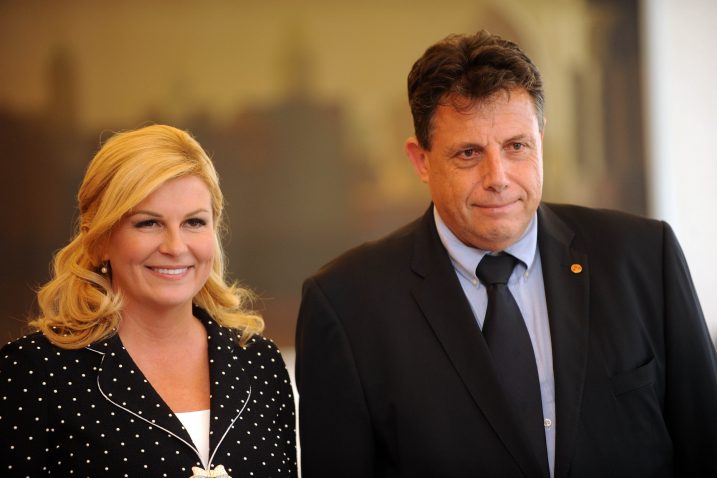 Kolinda Grabar-Kitarović i Đuro Sessa, Foto: D. KOVAČEVIĆ