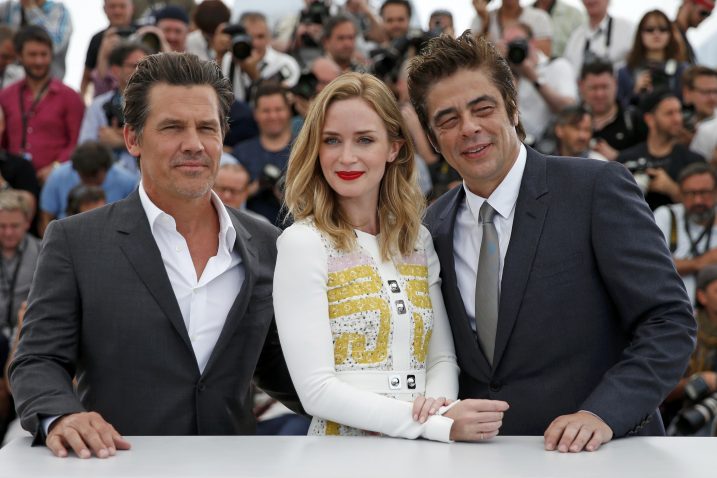 Josh Brolin, Emily Blunt i Benicio Del Toro – protagonisti filma »Sicario« /  Foto Reuters