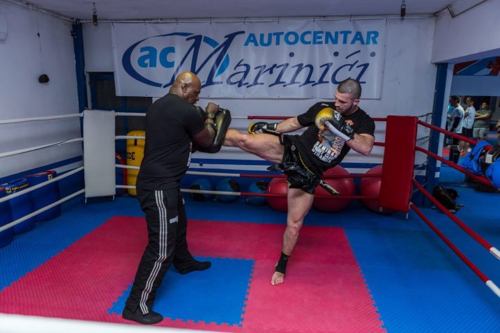 DOBAR TRENING – Ernesto Hoost i Mladen Kujundžić / arhiva NL