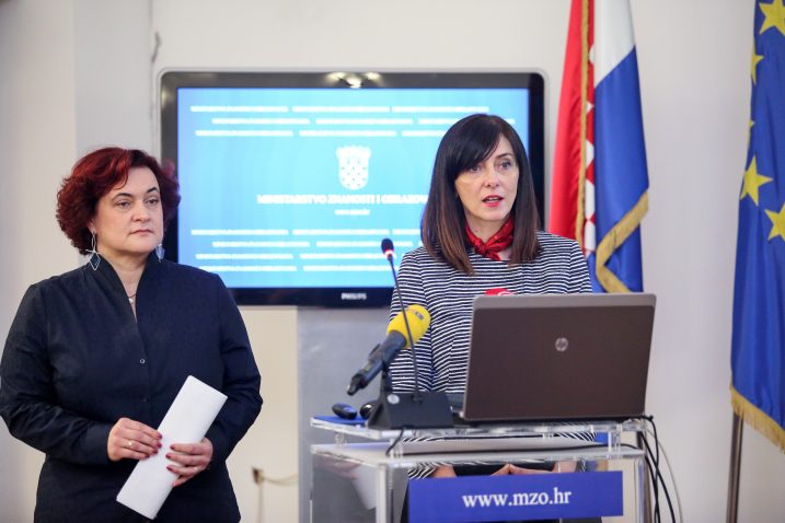 Lidija Kralj i Blaženka Divjak, Foto: Luka Stanzl/PIXSELL