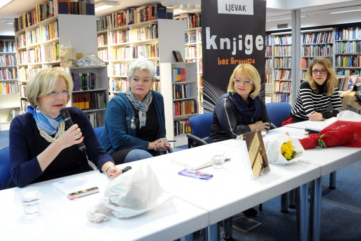 Nives Tomašević, Helena Sablić Tomić, Branka Džebić i Ivana Bodrožić / Snimio Darko JELINEK
