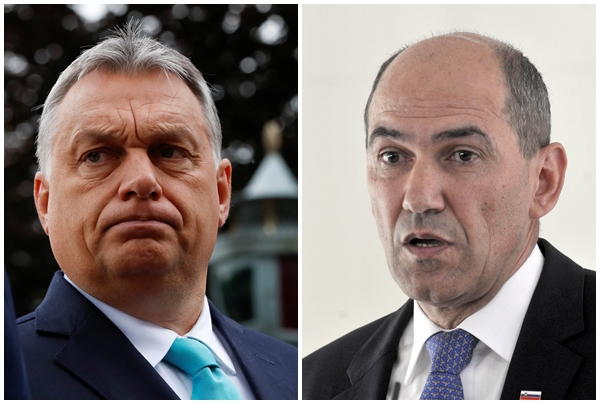 Viktor Orban, Janez Janša / Foto: REUTERS