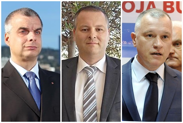 Juraj Bukša, Kristjan Staničić i Hrvoje Burić