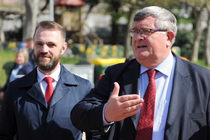 Vladimir Benac i Vojko Obersnel, Foto: R. BRMALJ