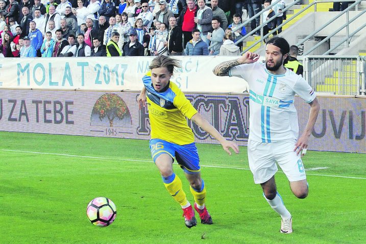 Velika minutaža – Tragičar Intera Antonio Bosec i Leonard Žuta / Foto S. JEŽINA