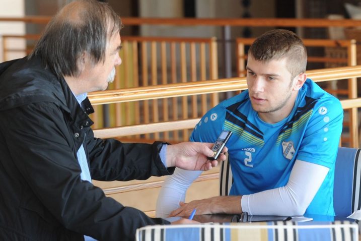 Na dobrom putu – Naš novinar Orlando Rivetti i Stefan Ristovski / Foto Ivan VOLARIĆ