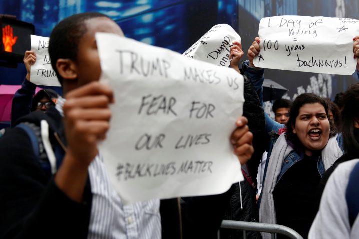 Prosvjed protiv Donalda Trumpa u New Yorku / Reuters