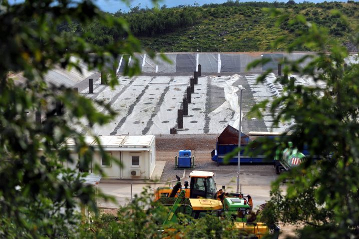 Županijski centar za gospodarenje otpadom Marišćina planiran je kao dio integralnog sustava gospodarenja otpadom / Snimio Damir ŠKOMRLJ