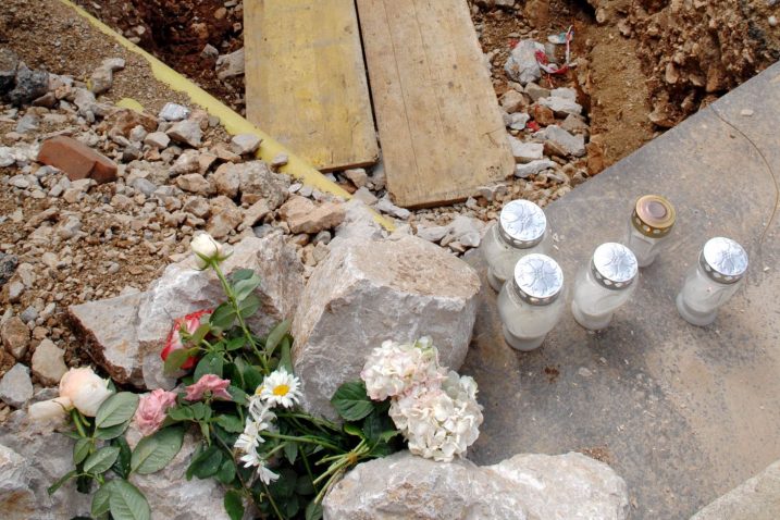Gradilište u Pašcu ograđeno je nakon tragedije u srpnju 2009. godine / arhiva NL