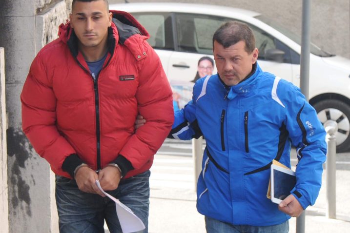Davor Grublješić prilikom lanjskog privođenja / Snimio Marko Gracin