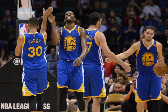 Tko će ih zaustaviti? – Stephen Curry i Kevin Durant / Foto REUTERS