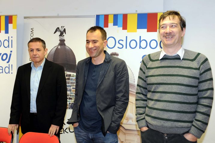 Predrag Miletić, Danko Švorinić i Zvonimir Gržeta / Snimio Vedran KARUZA