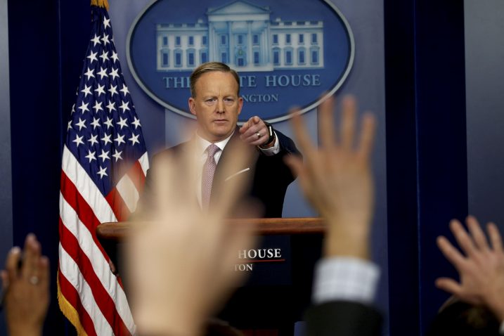 Sean Spicer, Foto: REUTERS