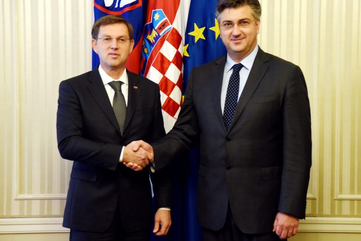 Miro Cerar i Andrej Plenković, Foto: D. LOVROVIĆ