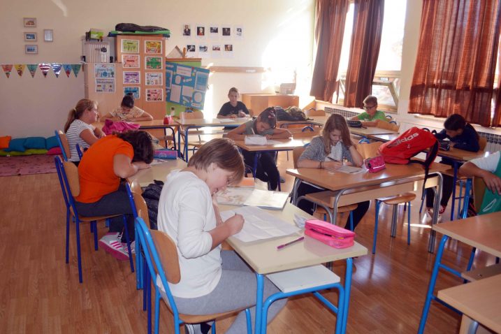 Učenici petog razreda OŠ Ivana Gorana Kovačića iz Vrbovskog  /  M. KRMPOTIĆ