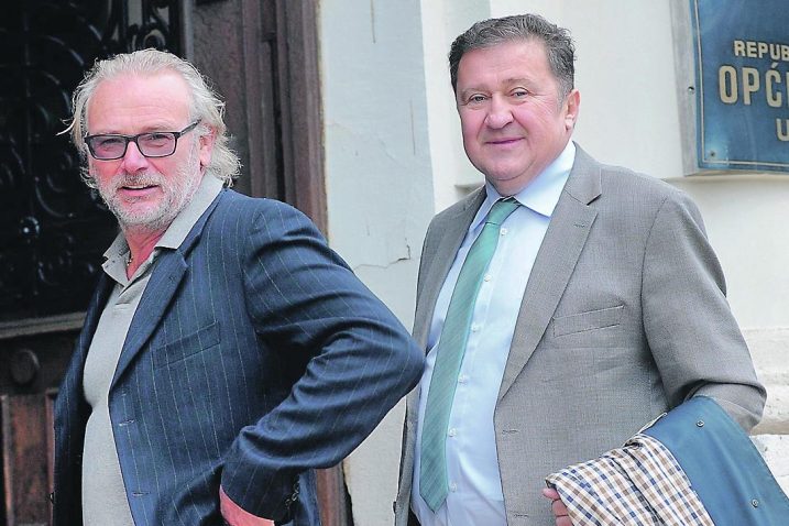 Nikola Tomac (lijevo) s odvjetnikom  / snimio I. TOMIĆ/Arhiva NL