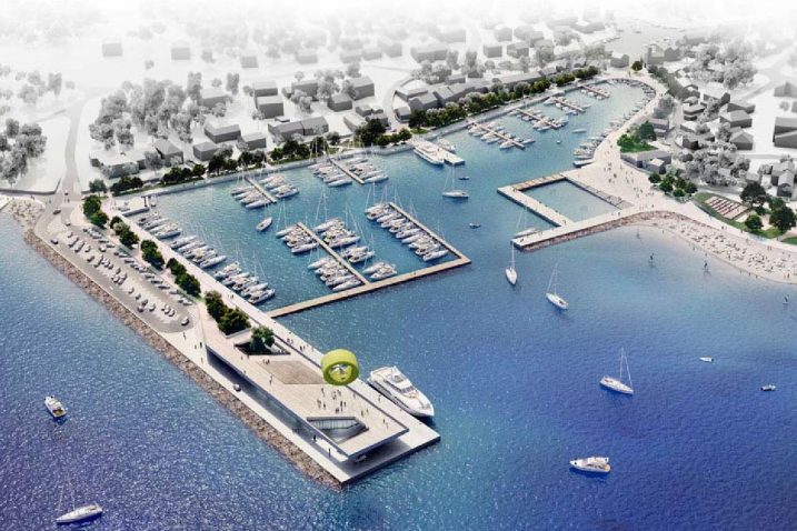 Vizualizacija budućeg urbanističko-arhitektonskog oblikovanja obalnog pojasa
