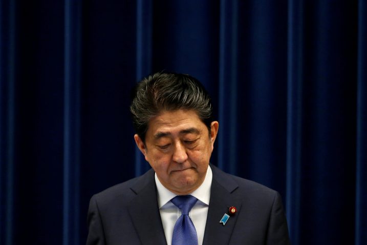 Shinzo Abe, REUTERS