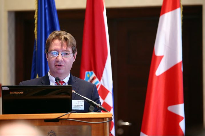 Kanadski veleposlanik Daniel Maksymiuk / Foto Slavko MIDZOR/PIXSELL