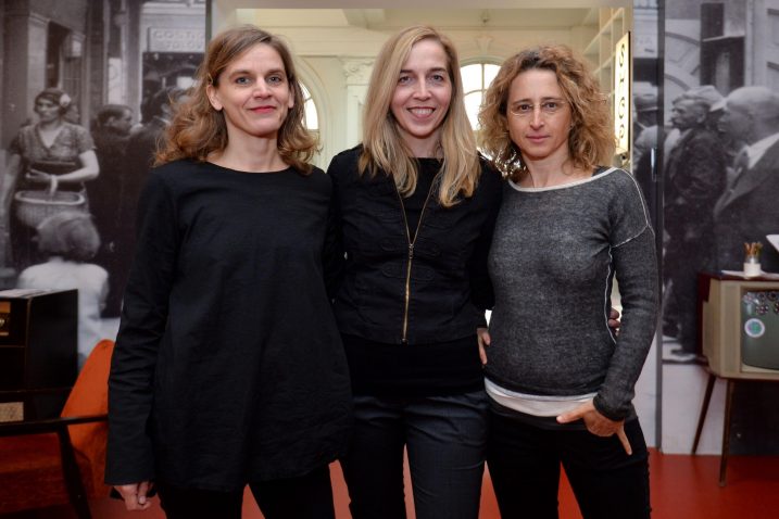 Na istom valu – scenaristica Jelena Paljan, redateljica Dubravka Turić i producentica Diana Mlađenović / Foto M. LUKUNIĆ/PIXSELL