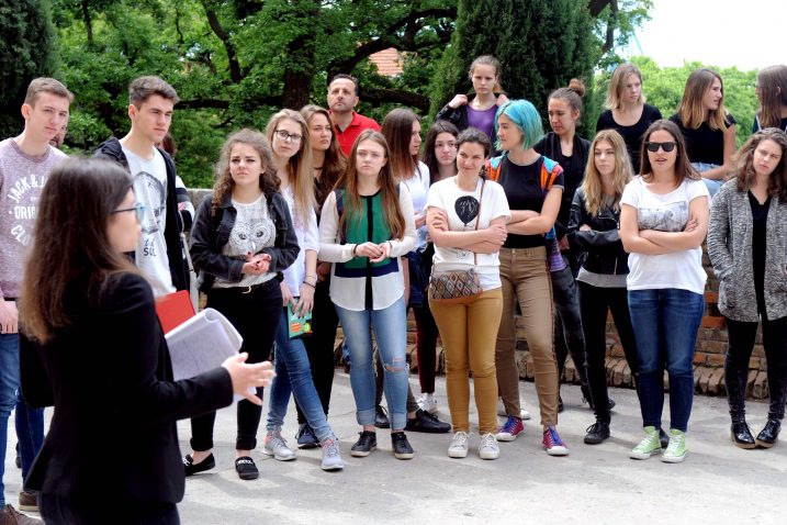 Predstavljanje međunarodnog projekta STRET (Students Today Responsible Entrepreneuers Tomorrow - učenici danas odgovorni poduzetnici sutra) / Snimio Marko GRACIN
