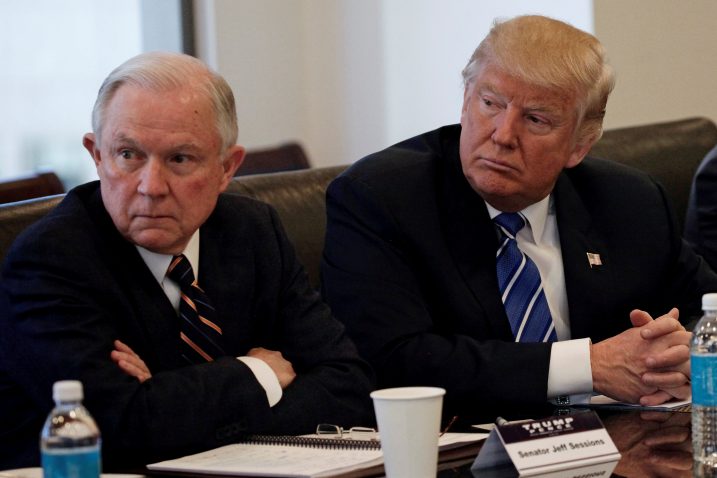 Donald Trump i Jeff Sessions / Reuters