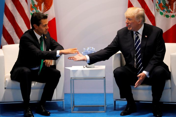 Enrique Pena Nieto i Donald Trump / Foto: REUTERS