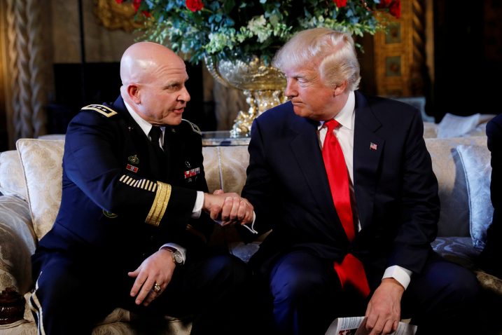 H.R. McMaster i Donald Trump / Foto: REUTERS