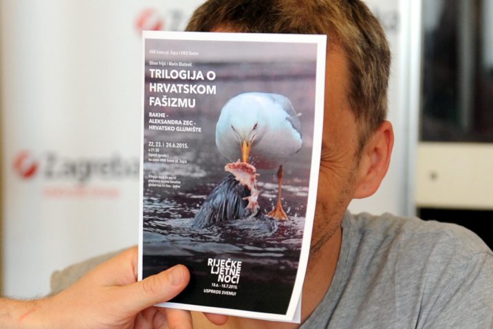 Oliver Frljić / Snimio Vedran KARUZA / NL arhiva