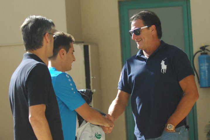 DOBRODOŠLICA – Boban Dangubić, Mario Gavranović i predsjednik Damir Mišković / Foto I. VOLARIĆ
