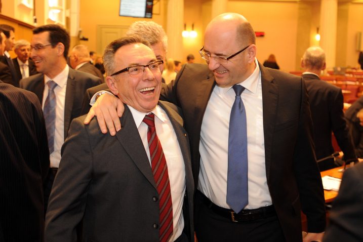 Karamarko je stranku ipak doveo na vlast – Milorad Batinić i Milijan Brkić  / Foto D. KOVAČEVIĆ