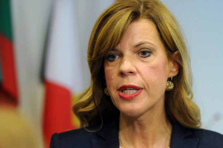 Biljana Borzan  kaže da je u Hrvatskoj još uvijek nerazvijen osjećaj potrošačke moći koju imamo / Snimio Darko JELINEK