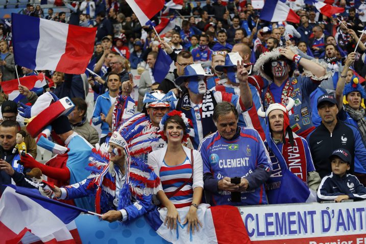 Navijači na Stade de Franceu / Foto Reuters