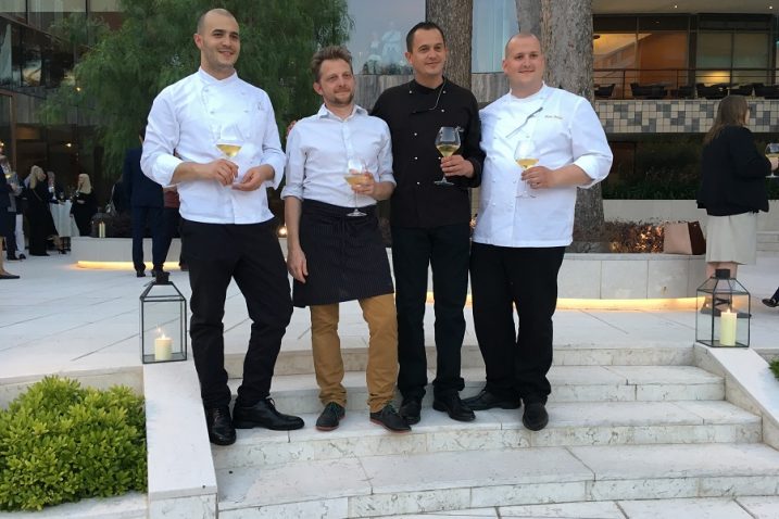 Chefovi Melkior Bašić, Thomas Brasleret, Miro Biondić i Zlatko Belužić